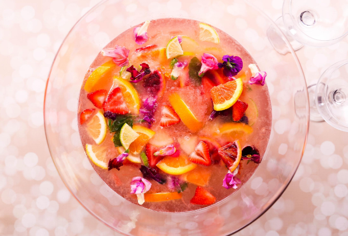 Rose Punch Cocktail