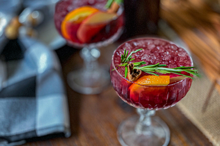 The Sparkling Red Wine Sangria